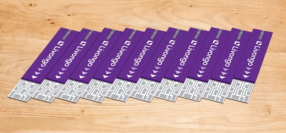 Product strips organized