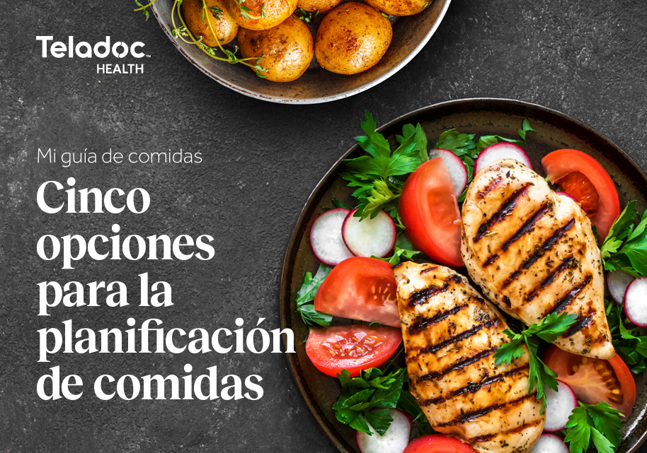 Guía de comidas de 2,400 calorías