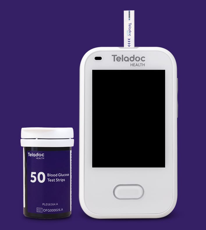 Blood Glucose Meter and test strips.
