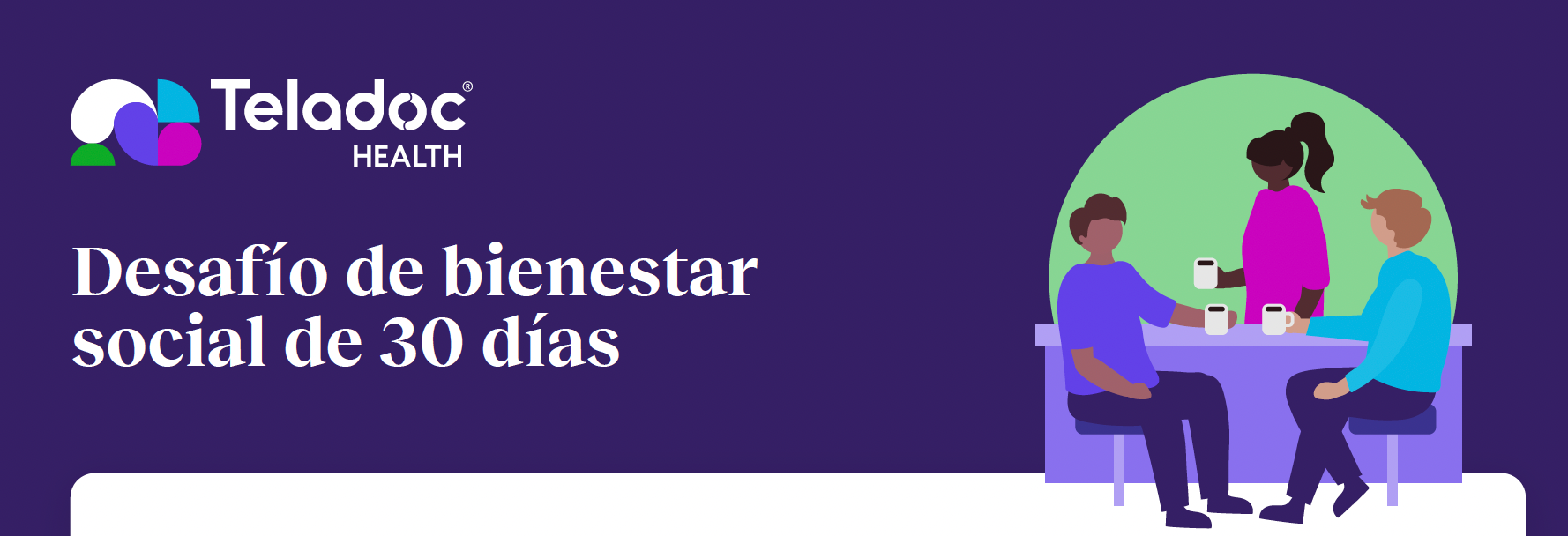 Desafío de bienestar social de 30 días