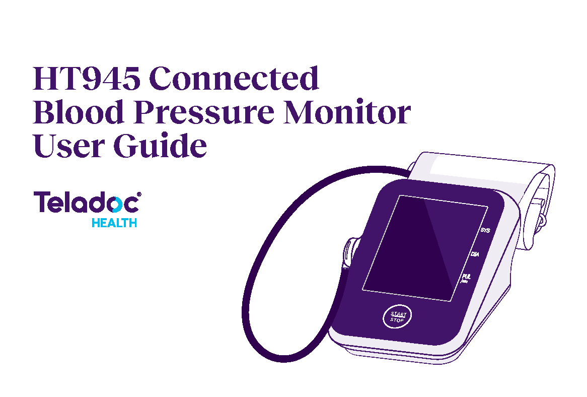 Teladoc Health HT945 blood pressure monitor