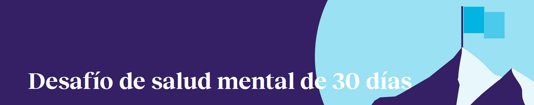 Desafío de salud mental de 30 días