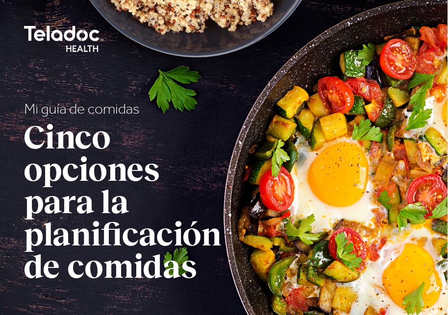 Guía de comidas de 1,800 calorías