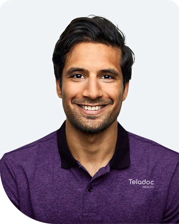 Health coach smiling