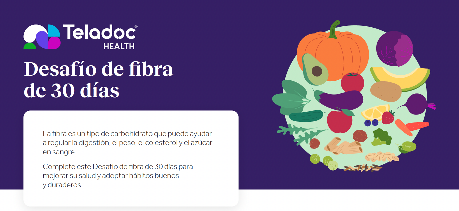 Desafío de fibra de 30 días
