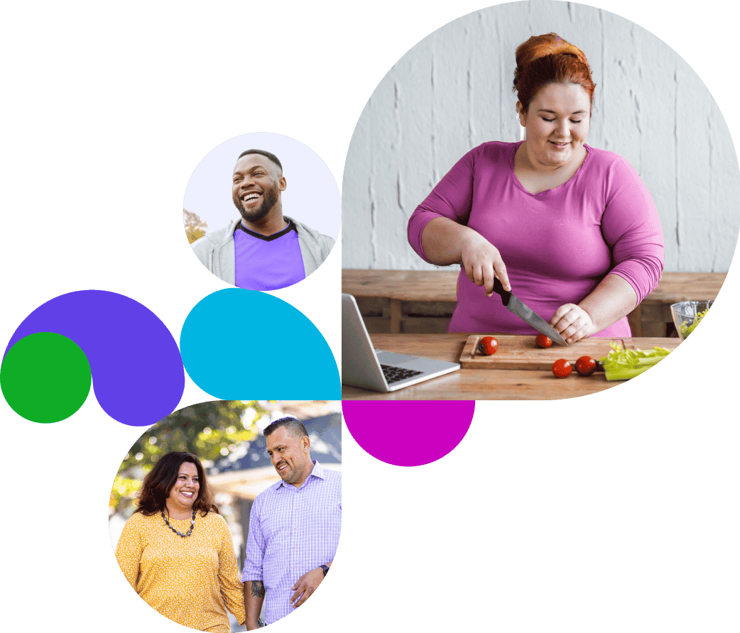 Woman cutting tomatoes