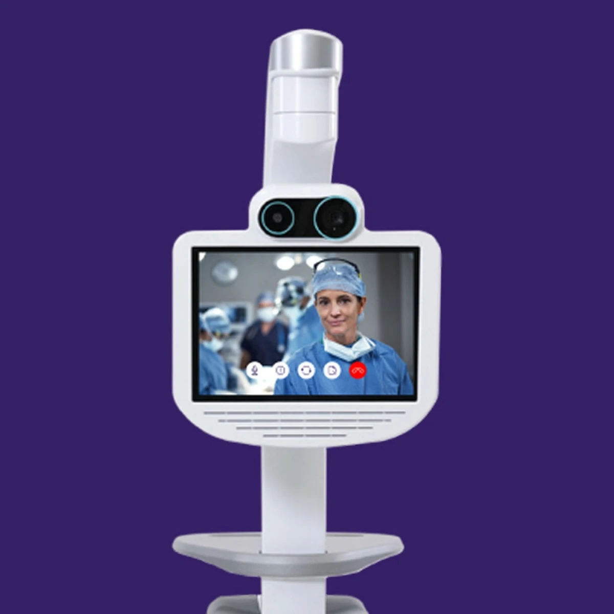 Device showing a surgeon consult