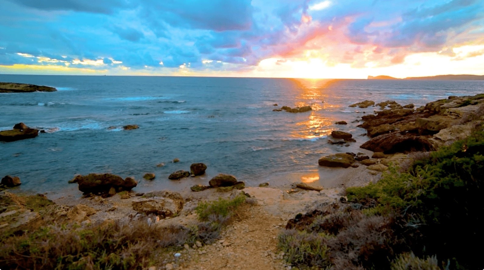 Coastal sunrise