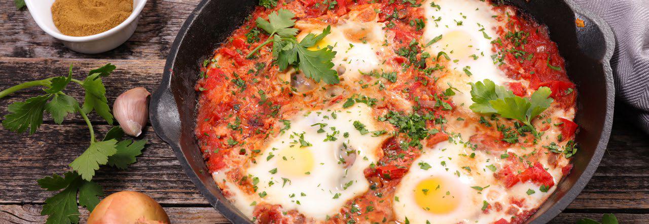 Indian-style shakshuka