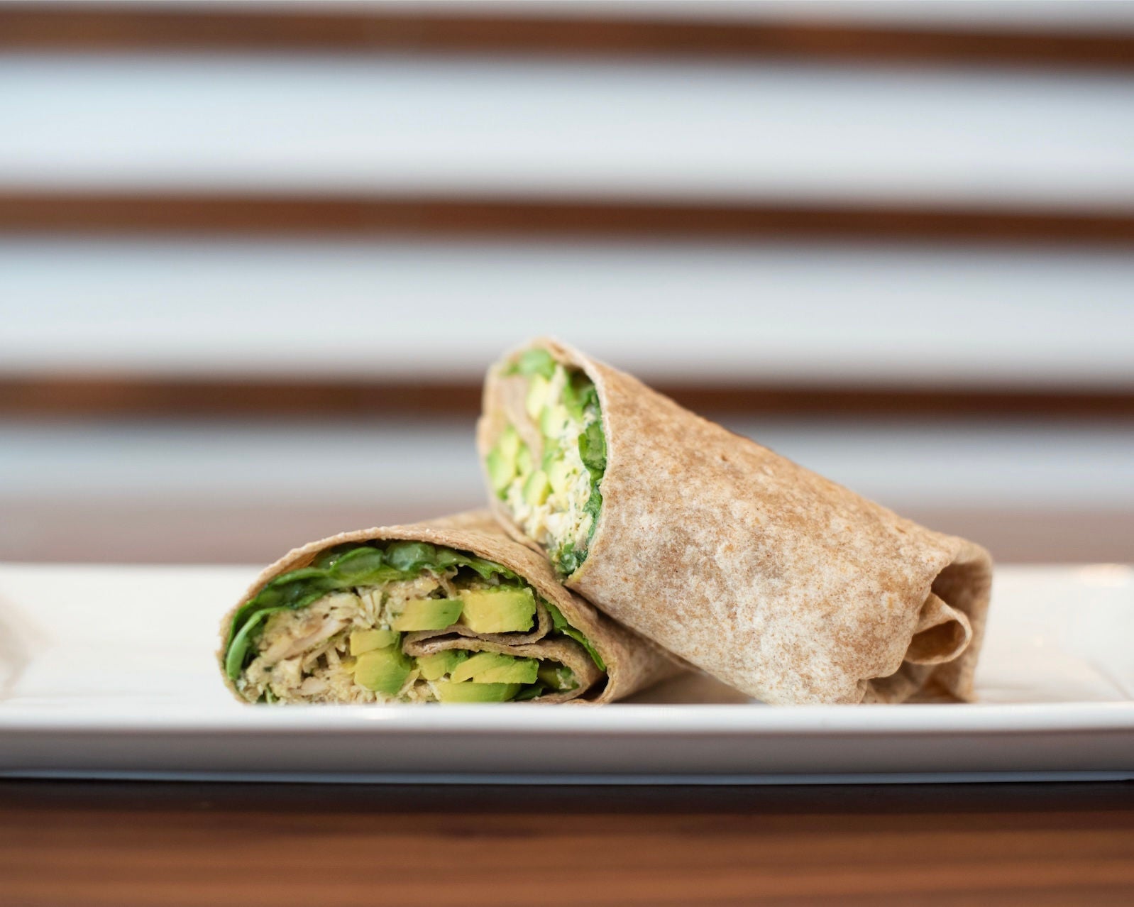 Wrap with lettuce and turkey.