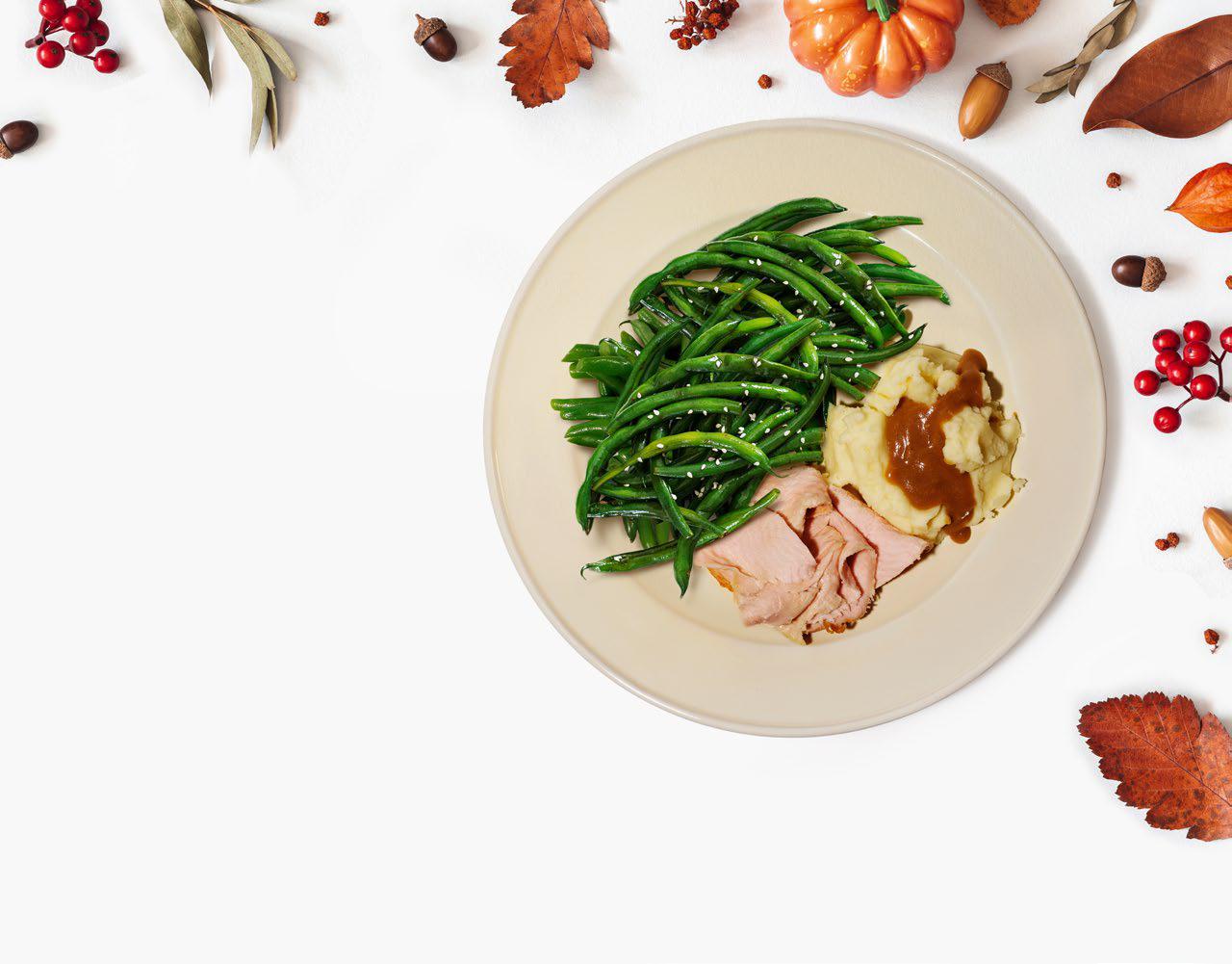 Your Thanksgiving balanced plate