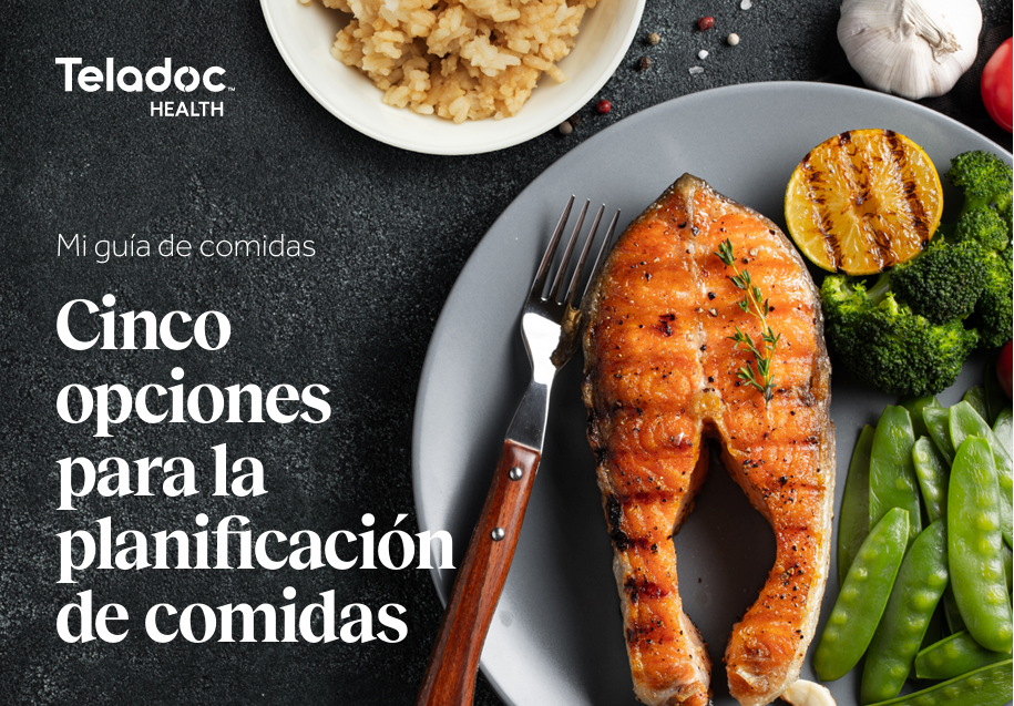 Guía de comidas de 2,200 calorías
