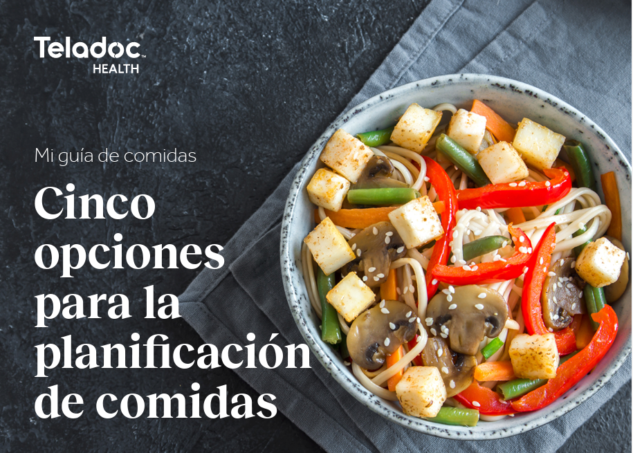 Guía de comidas de 1,200 calorías