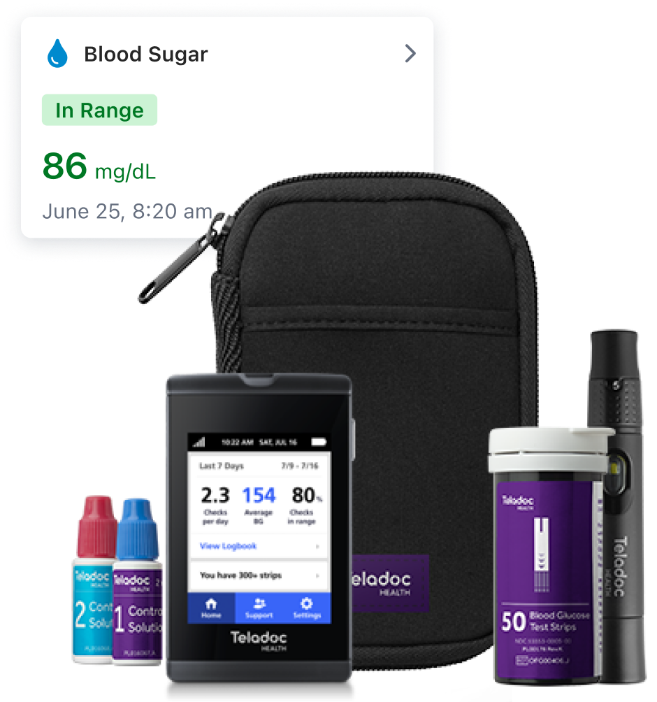 Diabetes management kit