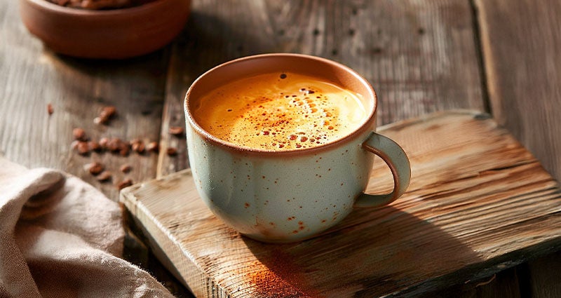 Seasonal allergies: golden milk recipe