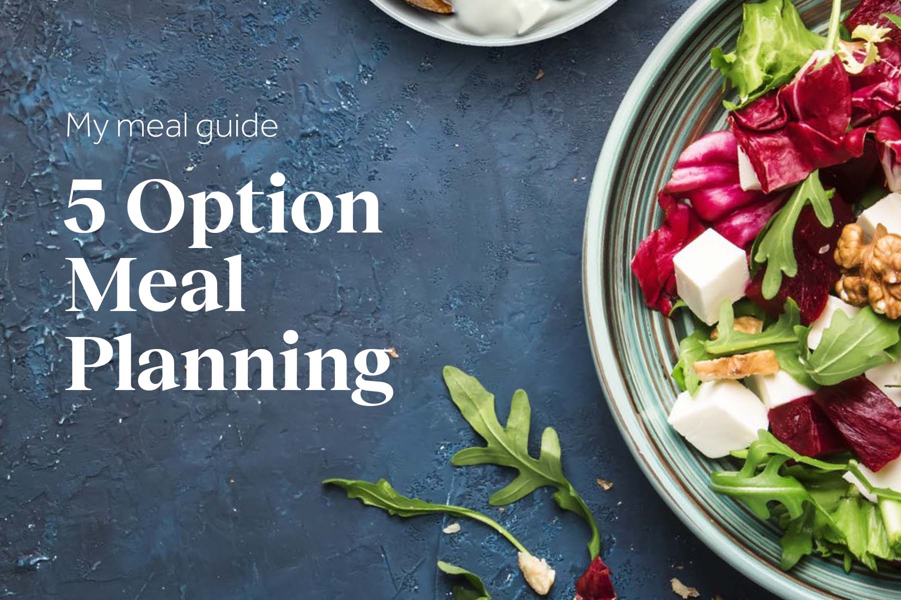 5 option meal Planning