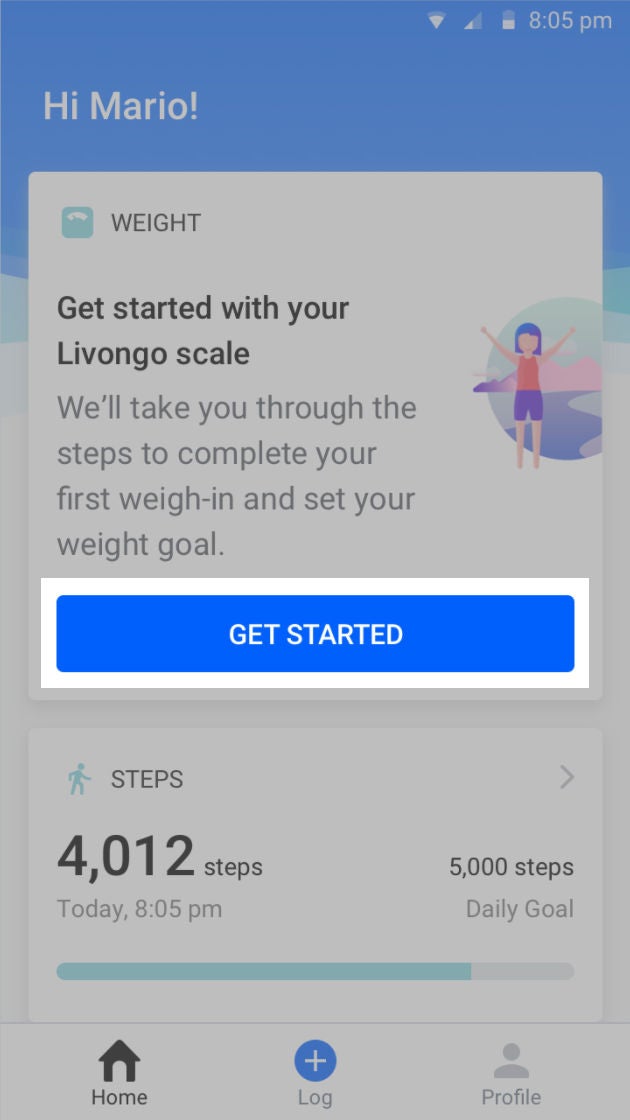 How to set up your scale and complete your first weigh-in