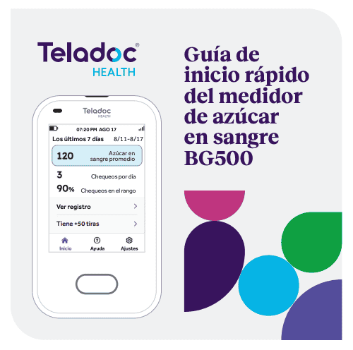 BG500 medidor de azúcar en sangre