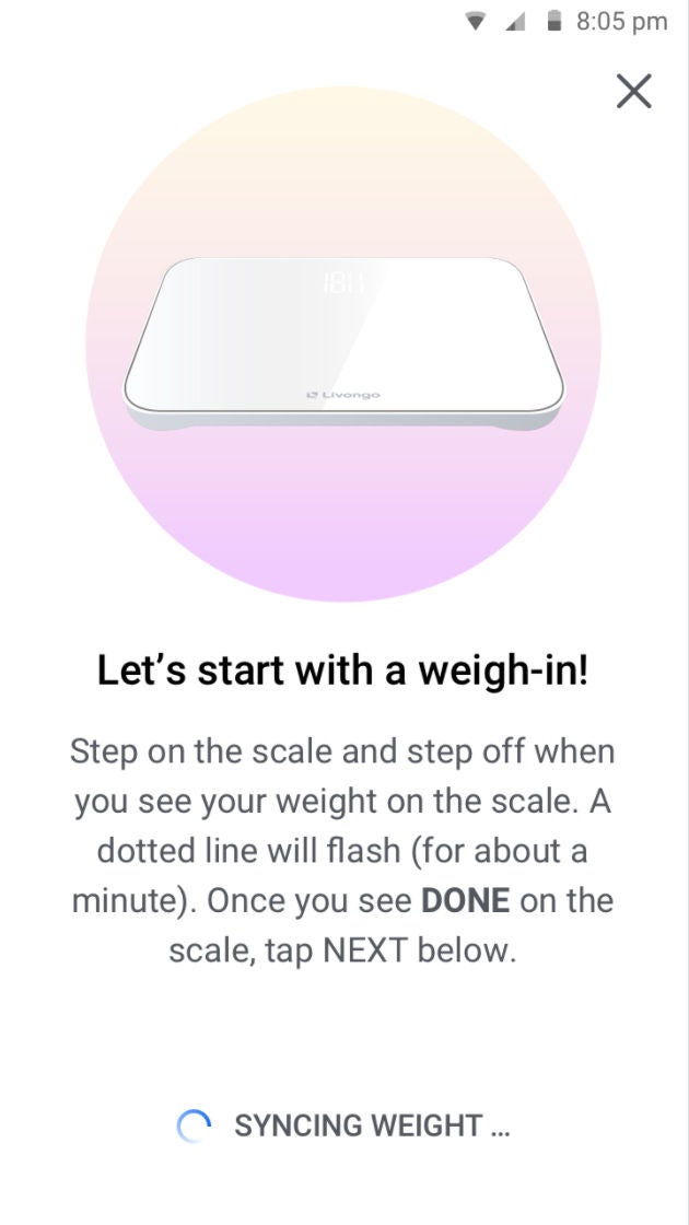 How to set up your scale and complete your first weigh-in