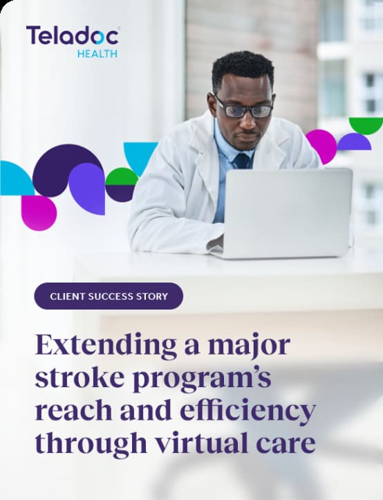 Extending a major stroke program's reach and efficiency through virtual care