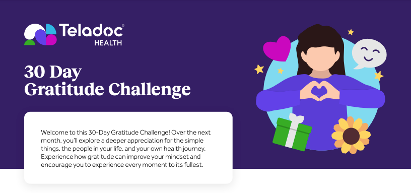 30 Day Gratitude Challenge