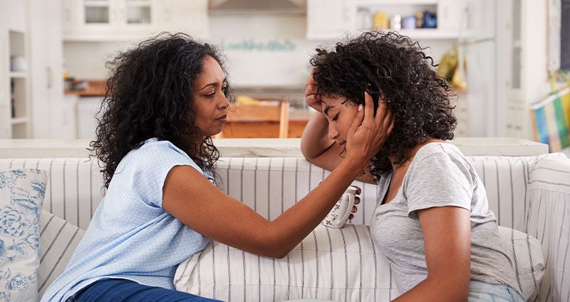 Young Black woman with an older woman
