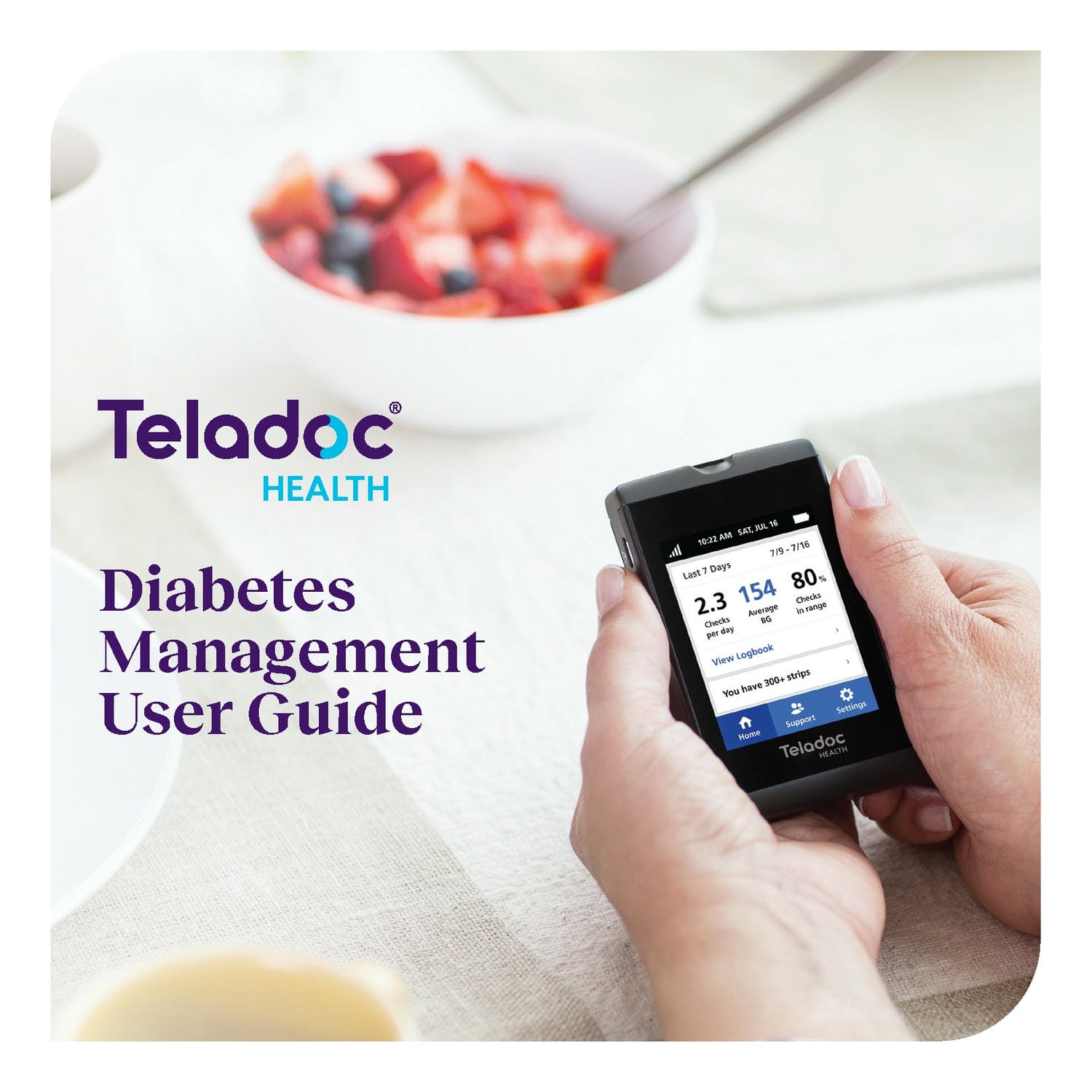 Diabetes management user guide