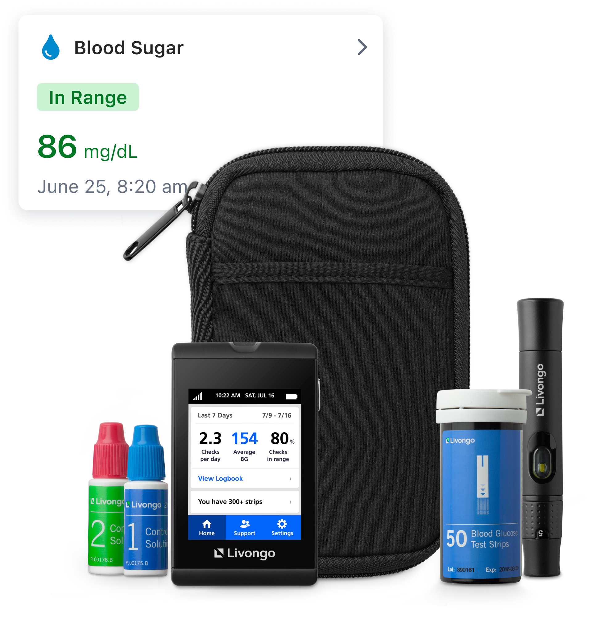 Livongo diabetes kit