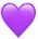 purple heart emoji