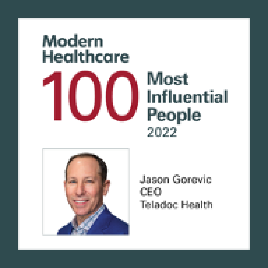 Modern Healthcare 100 most influential people logo