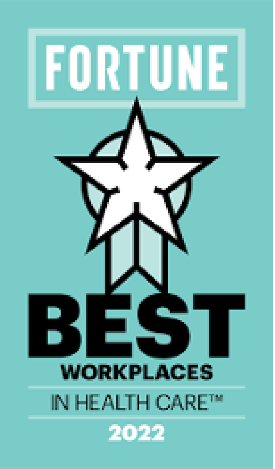 Fortune best workplaces in health care logo