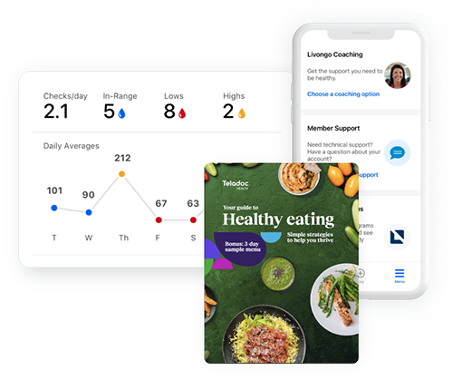 Diabetes flex app screen