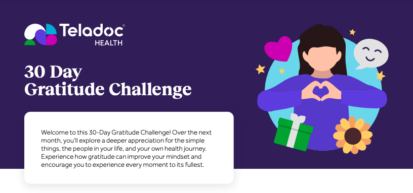 30 Day Gratitude Challenge