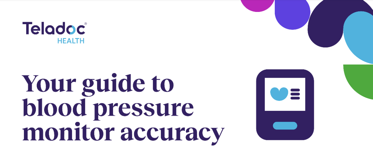 Your guide to blood pressure monitor accuracy