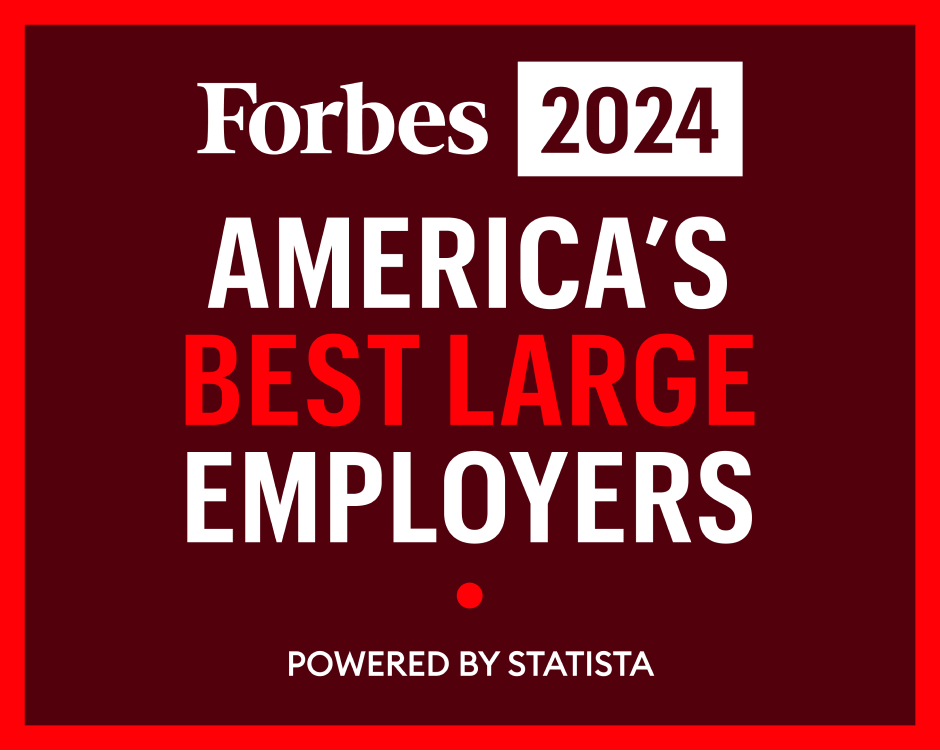 Forbes Best Large Employers 2024 award