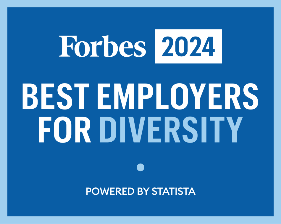 Forbes Best Employers For Diversity 2024 award