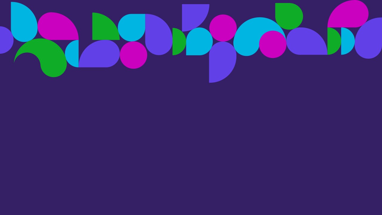Purple background with different color pavers
