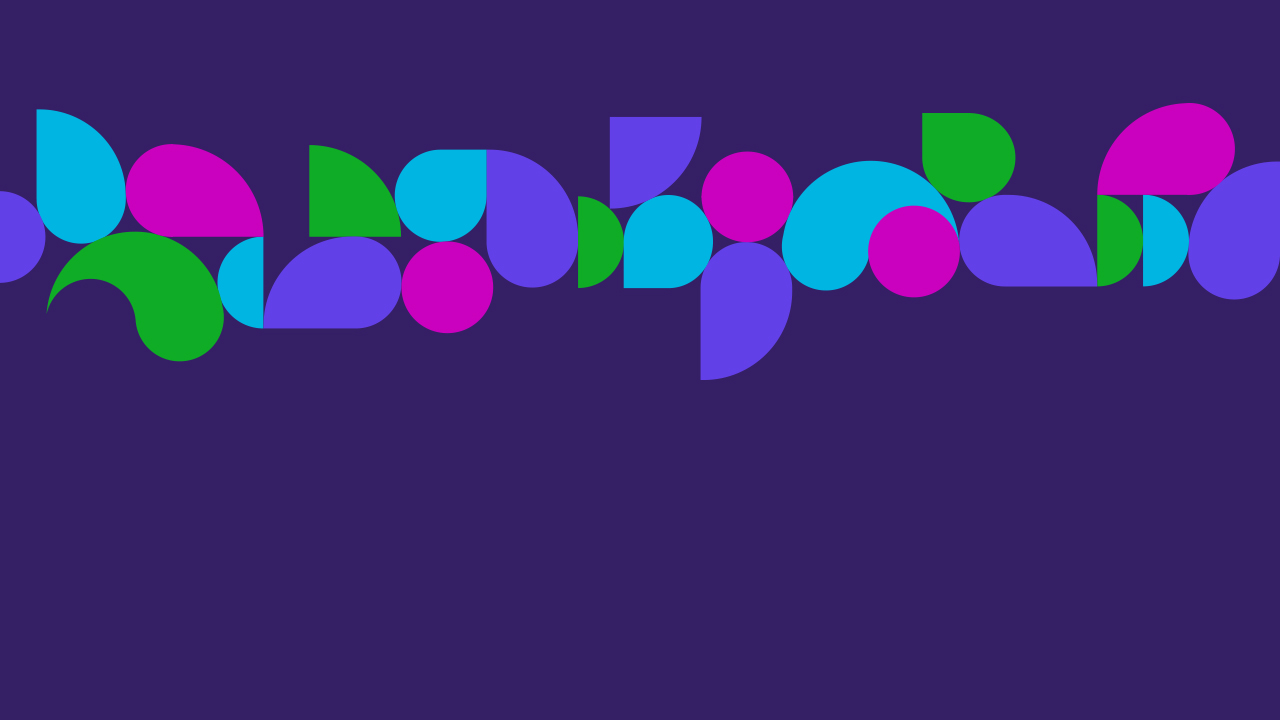Purple background with different color pavers
