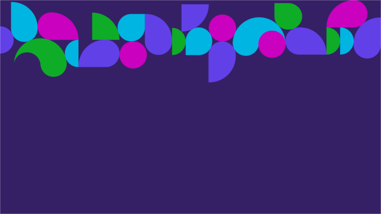 Purple background with different color pavers