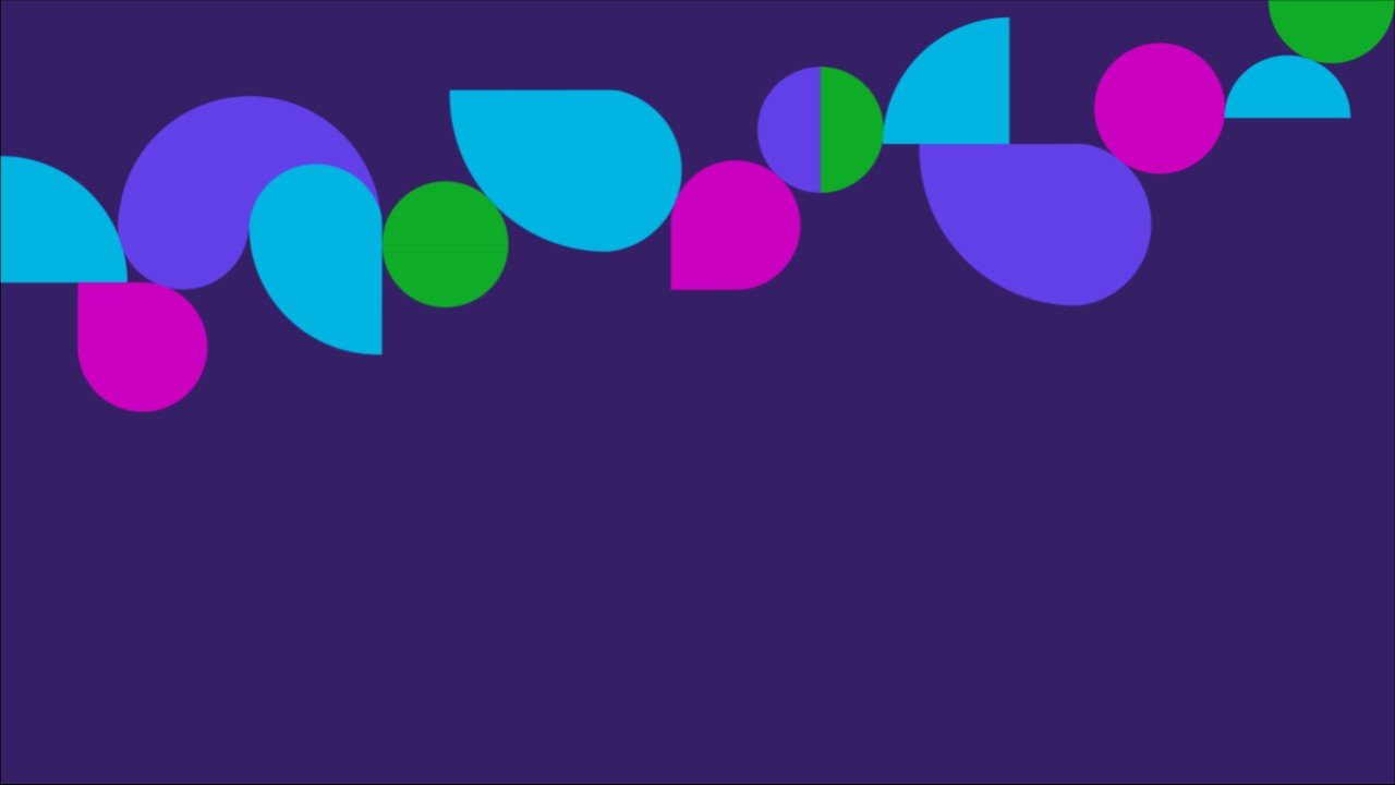 Purple background with different color pavers
