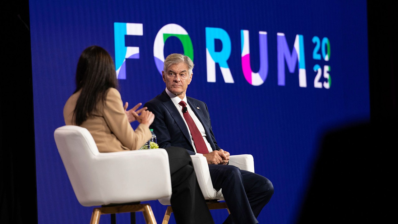 Dr. Oz speaking on Teladoc Health Forum 2025