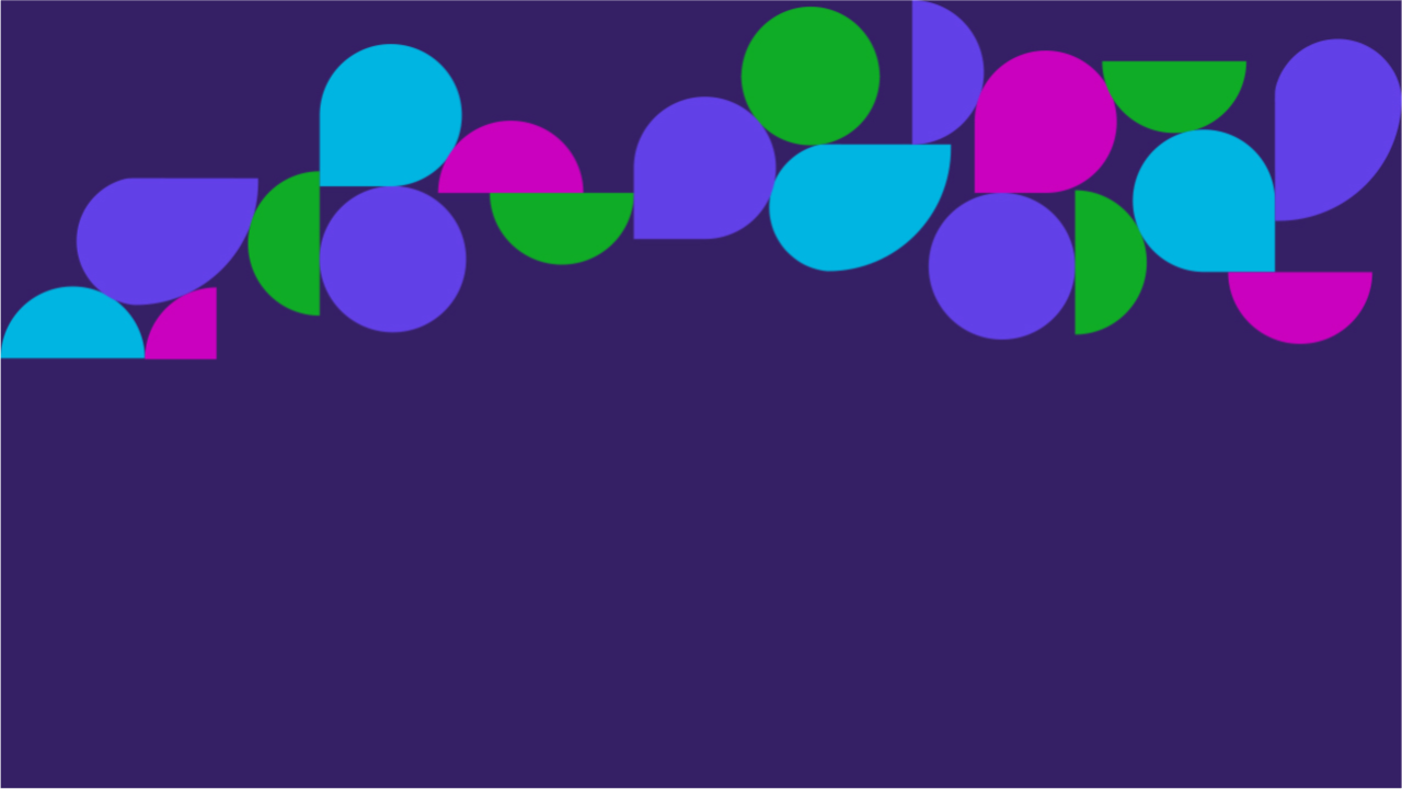 Purple background with different color pavers