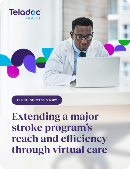 Extending a major stroke program's reach and efficiency through virtual care
