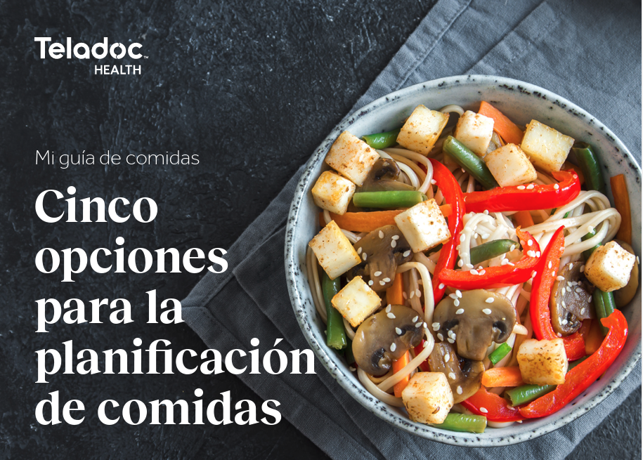 Guía de comidas de 1,200 calorías