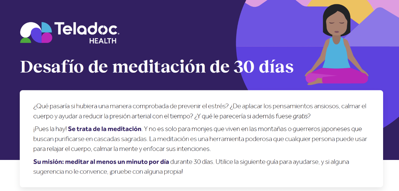  Desafío de meditación de 30 días