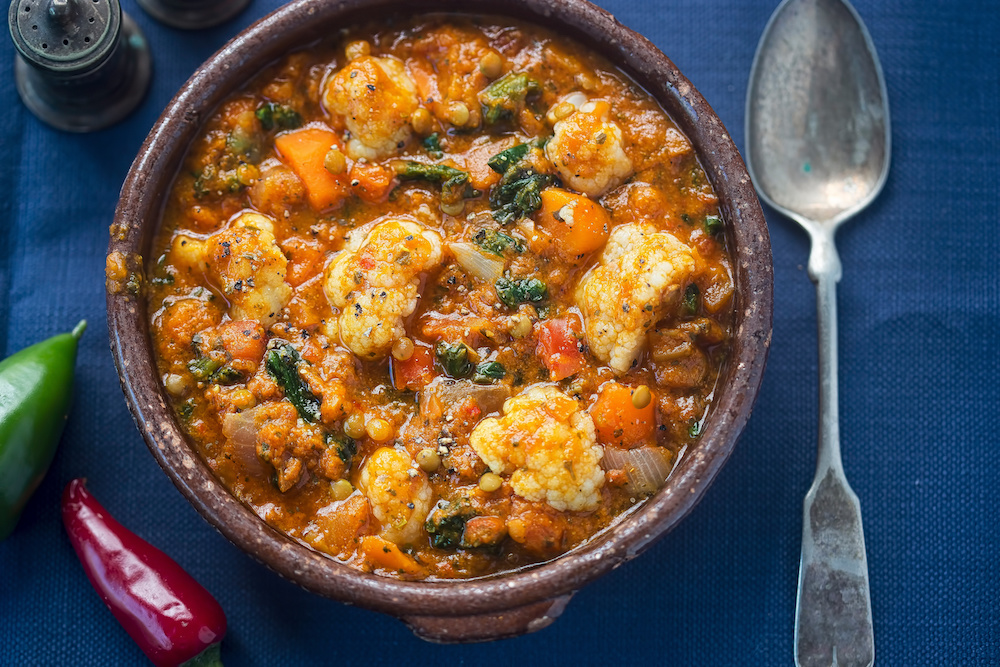 garbanzos al curry