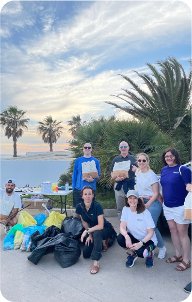 The Legal-Compliance-Privacy team cleaned beaches in Lisbon- Portugal